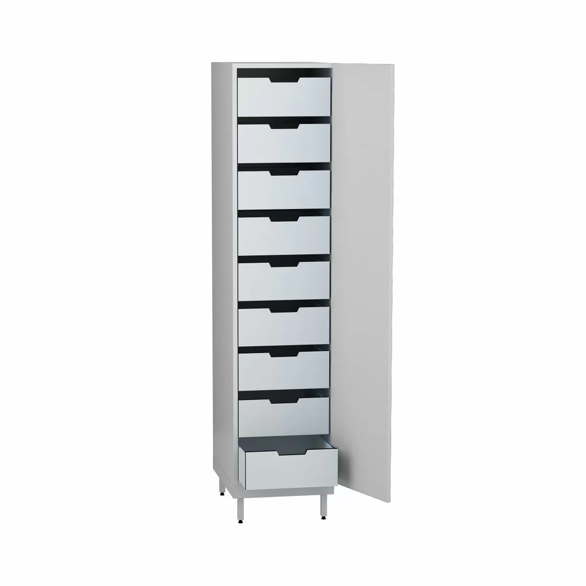 Изображение Шкаф напольный ДМ-4-101-02 (код 4001.38)